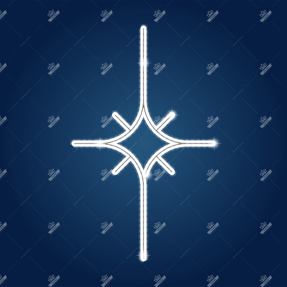 Новогодний светодиодный мотив Орион 2 МЗ08-2