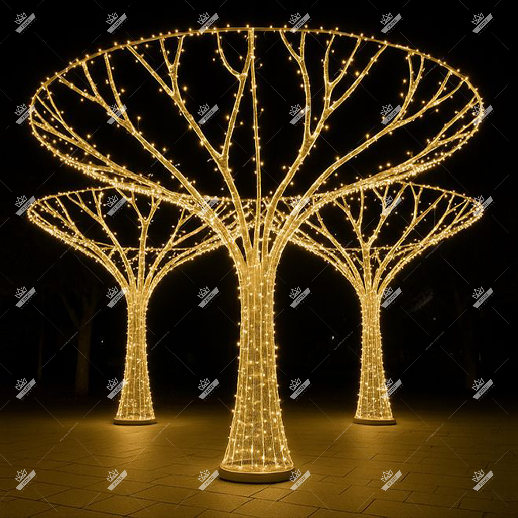 Светодиодное дерево 5, высота 3,5 м