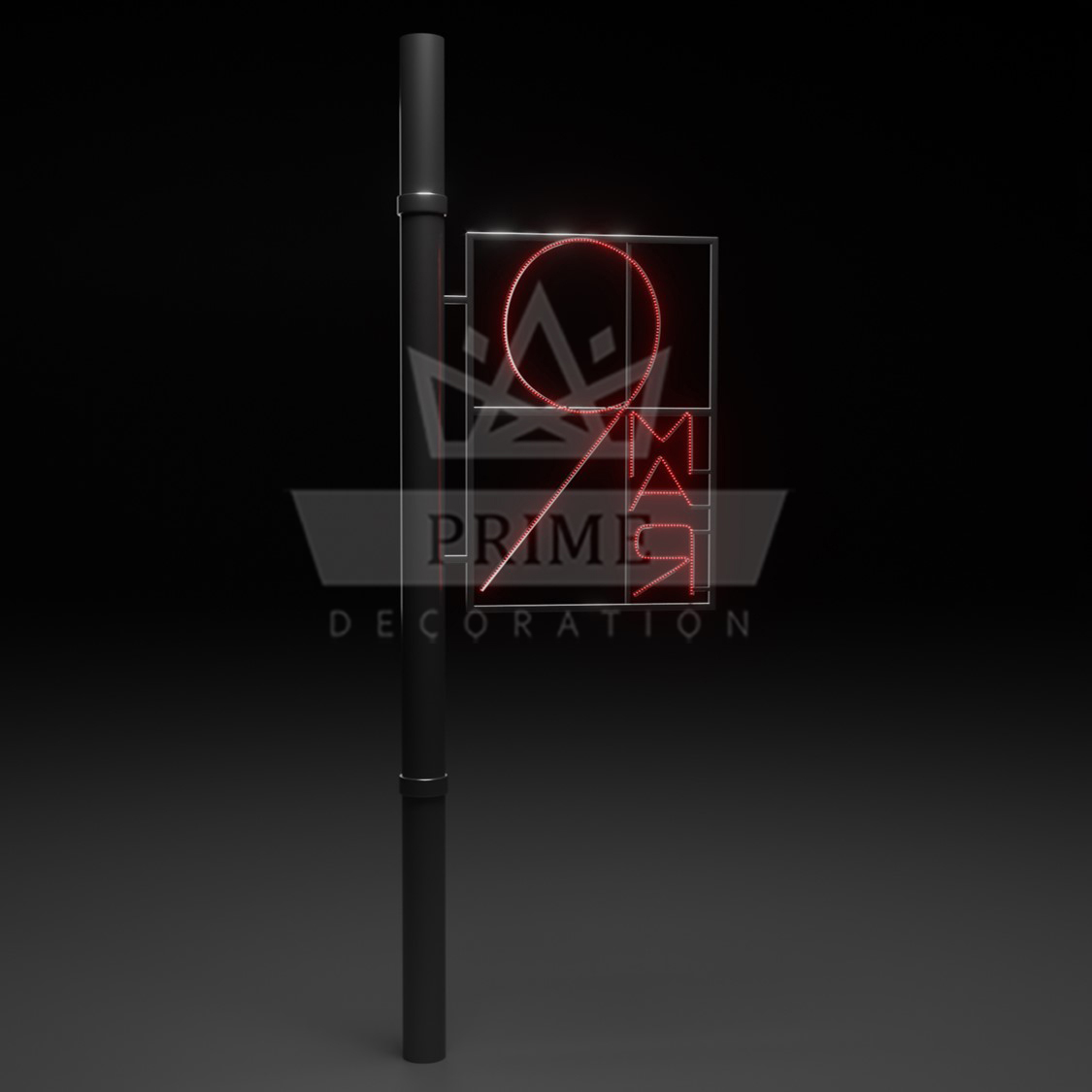 Светодиодная Консоль К004, высота 1,5 м