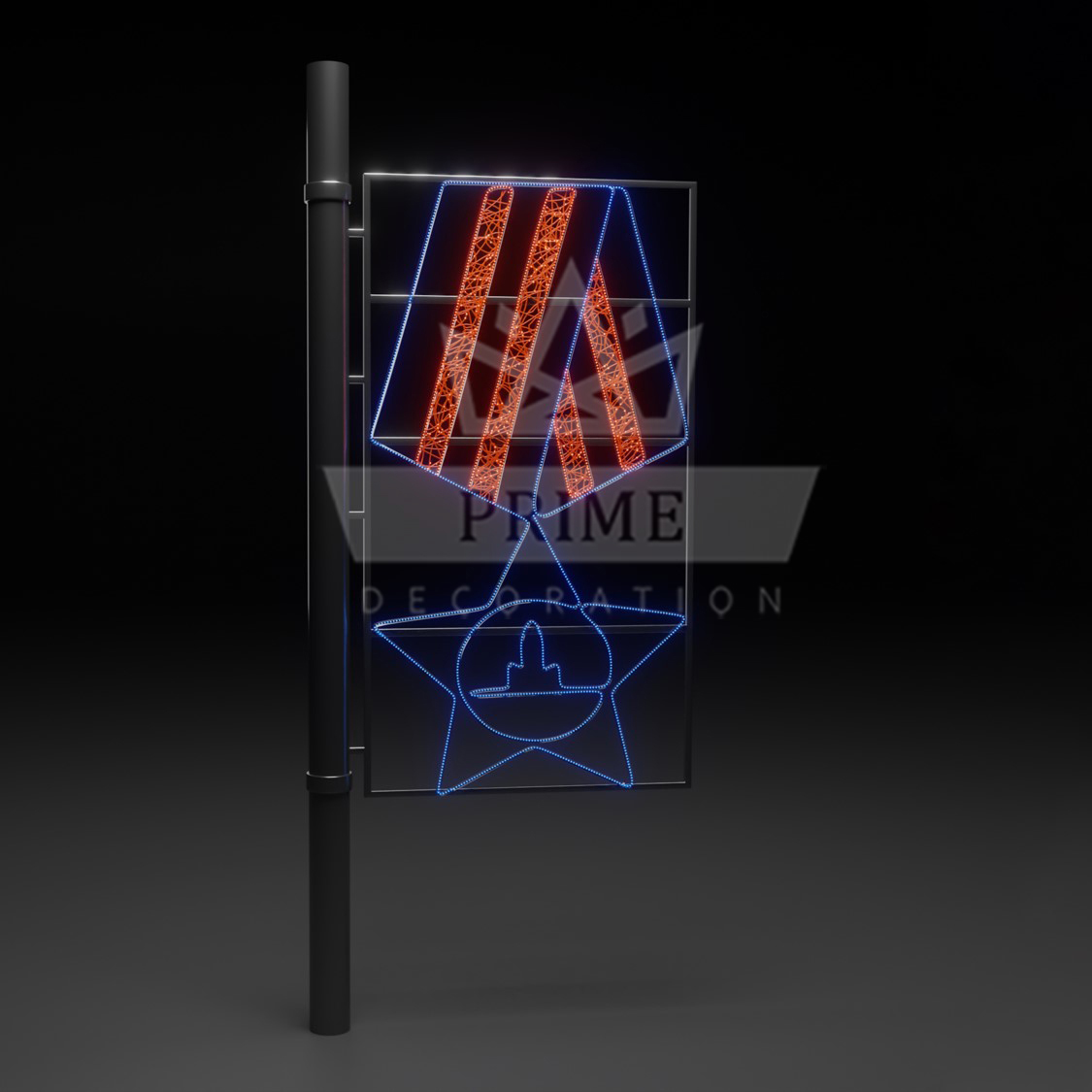 Светодиодная Консоль К018, высота 2 м