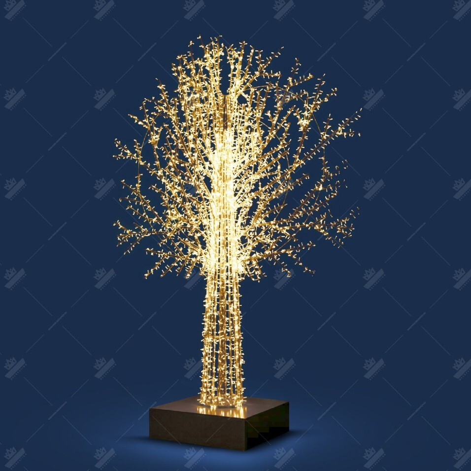 Светодиодное Дерево, ширина 2,5 м высота 3,5