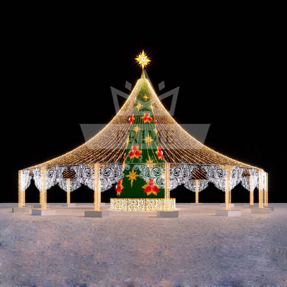 Комплект Навес на новогоднюю елку