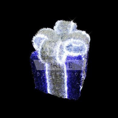 Световая Конструкция Подарок-1, ширина 0,6 м высота 0,8 м