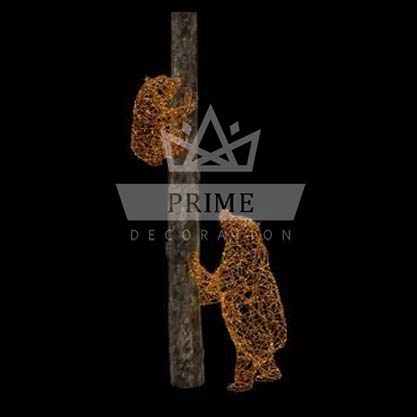 Светодиодная конструкция Медведица и медвежонок