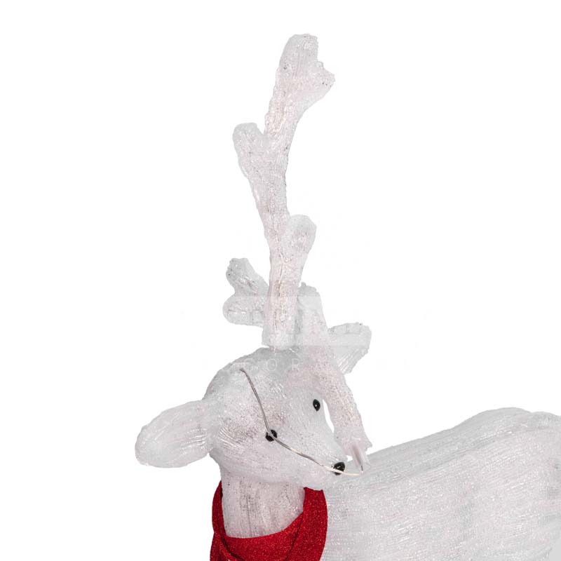 Светодиодный Олень Северный, ширина 0,49 м высота 0,85 м