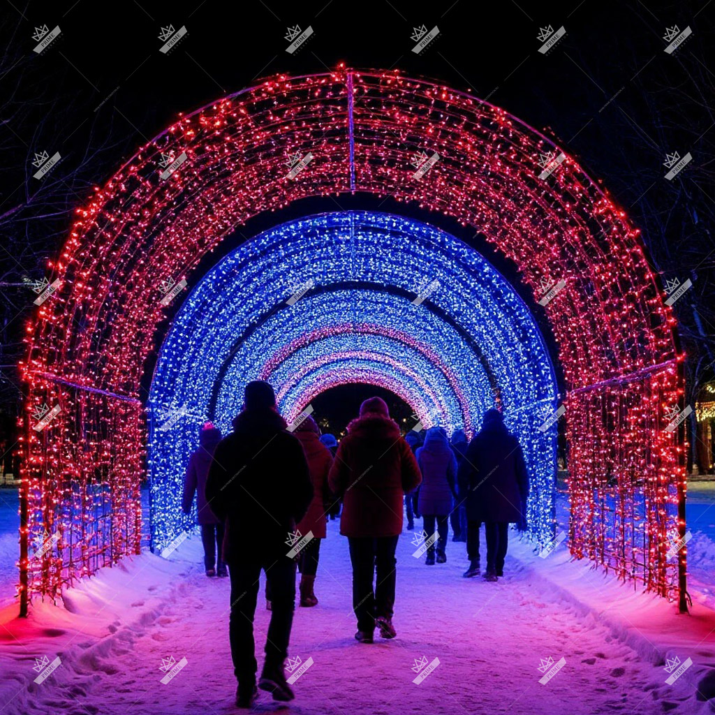 Световой тоннель мультимедийный «Галактика»