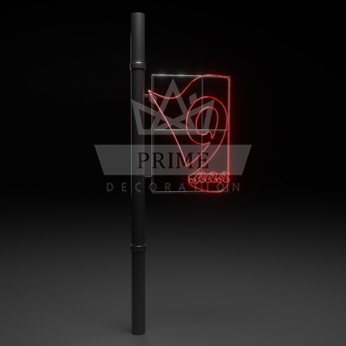 Светодиодная Консоль К003, высота 1,5 м