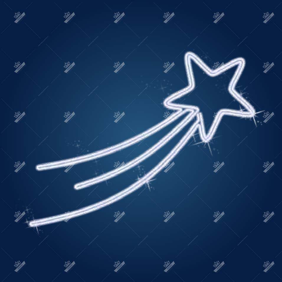 Новогодний светодиодный мотив Метеор МЗ07