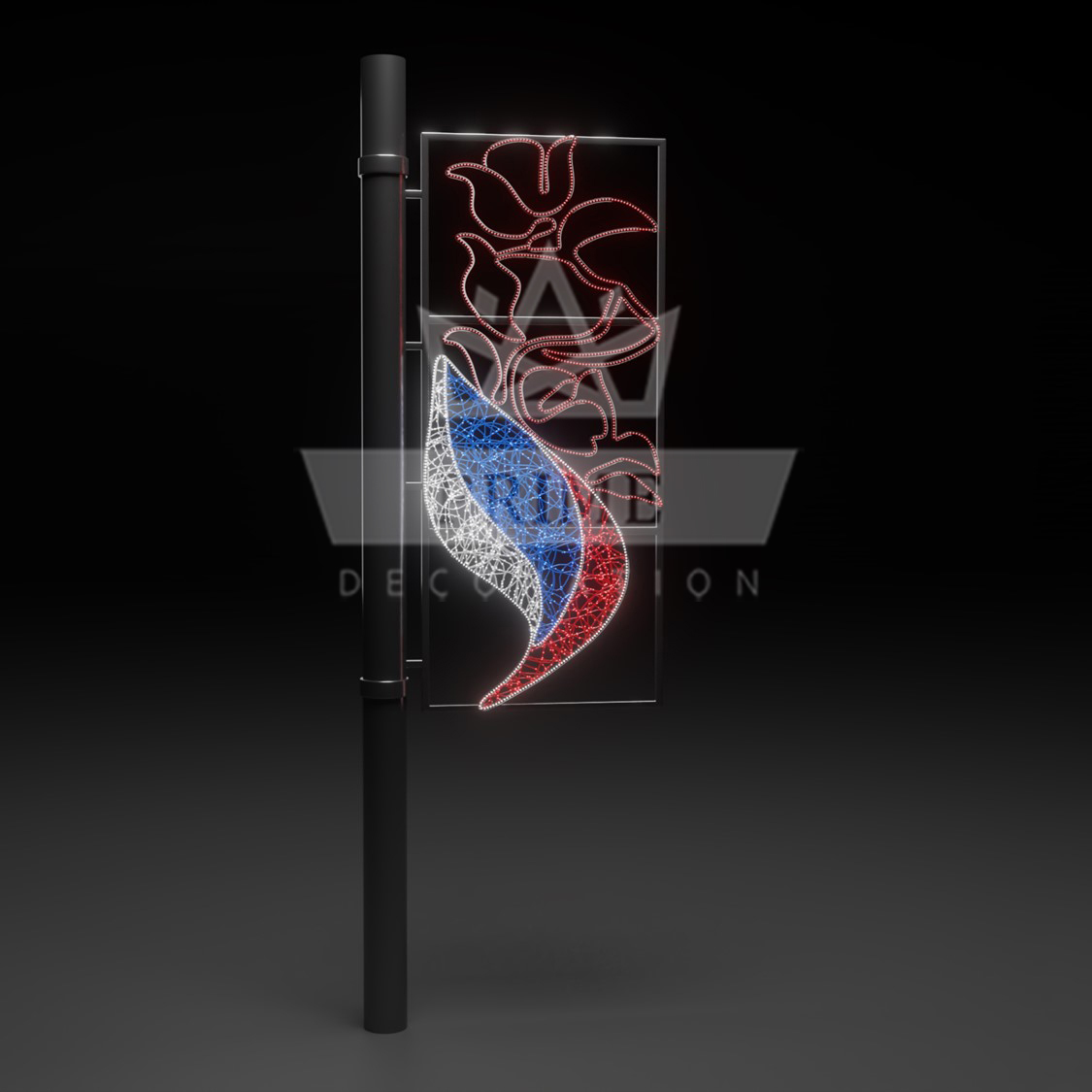 Светодиодная Консоль К020, высота 2 м