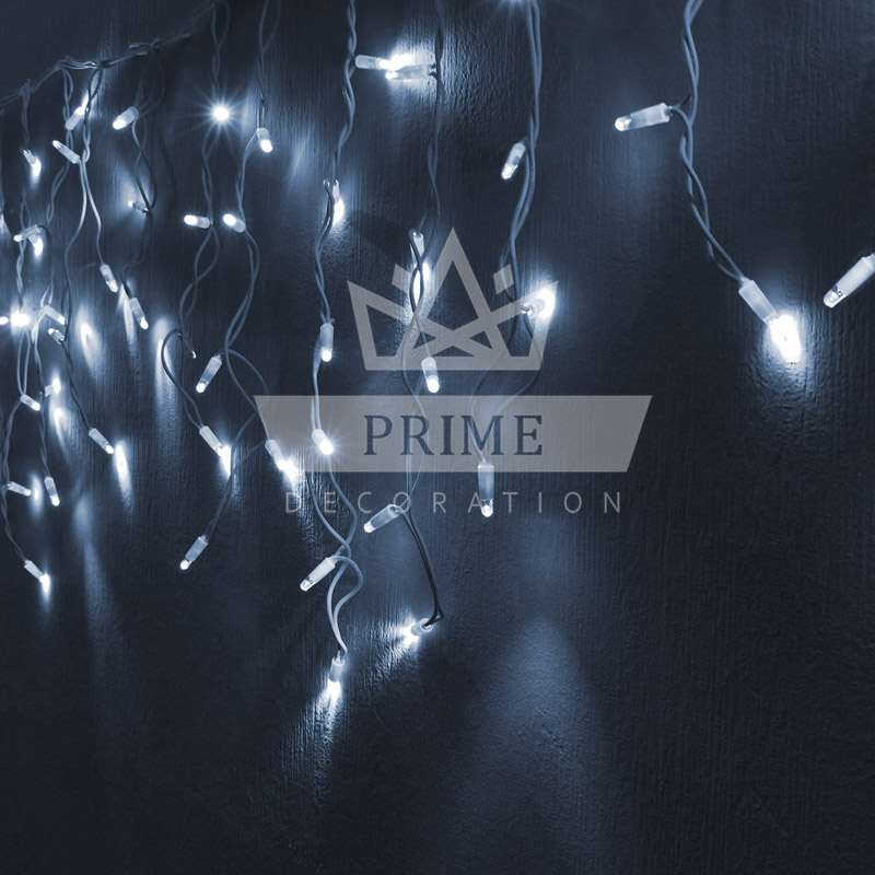 Светодиодная бахрома, 3 х 0,6 м, РЕЗИНА, статика