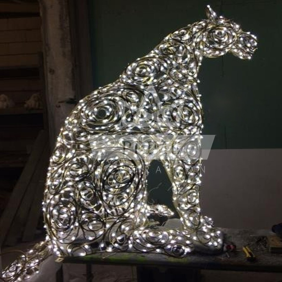 Светодиодная конструкция Пантера #2, высота 1,3 м