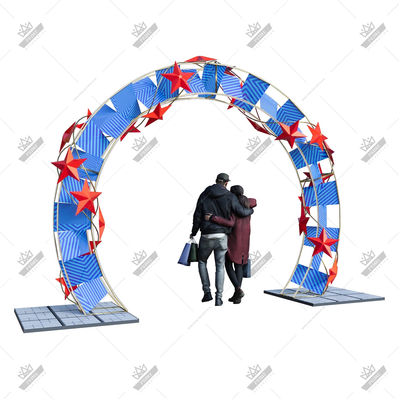 Праздничная арка Воинская слава России