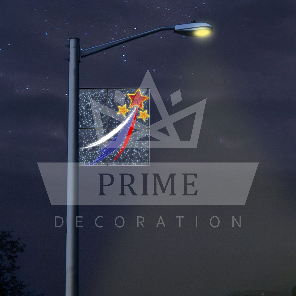 Светодиодная Консоль Комета, высота 1,2 м