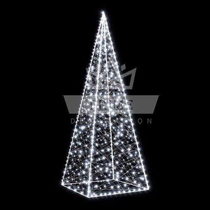 Световая конструкция Ель, ширина 0,5 м высота 1,5 м