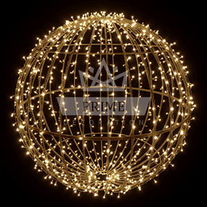 Светодиодный шар на металлокаркасе