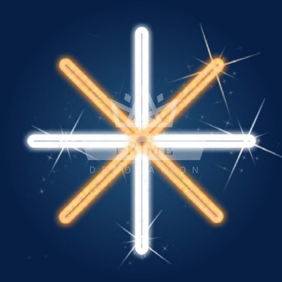 Новогодний светодиодный мотив Звезда Персей МЗ04