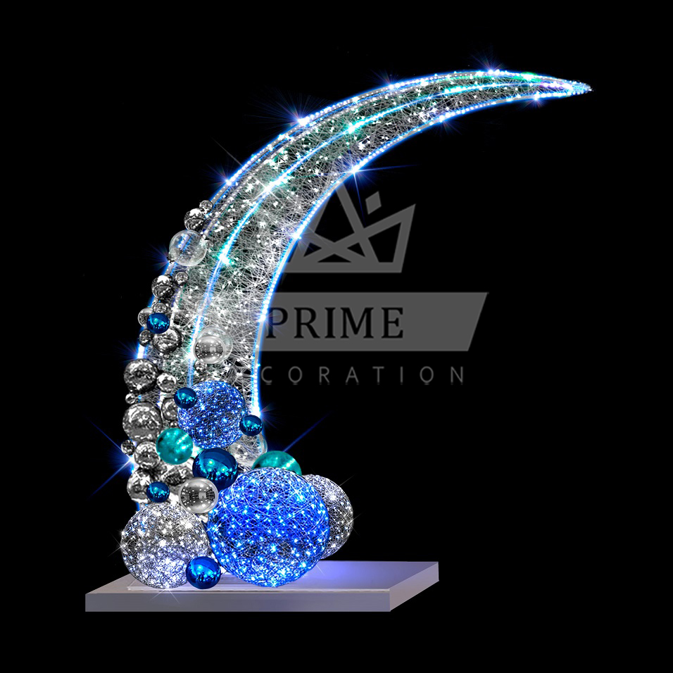 Декоративная фигура Инсталляция Полумесяц