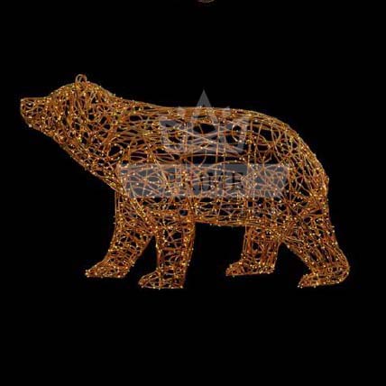 Светодиодная конструкция Медведица, ширина 2,1 м высота 1,2 м