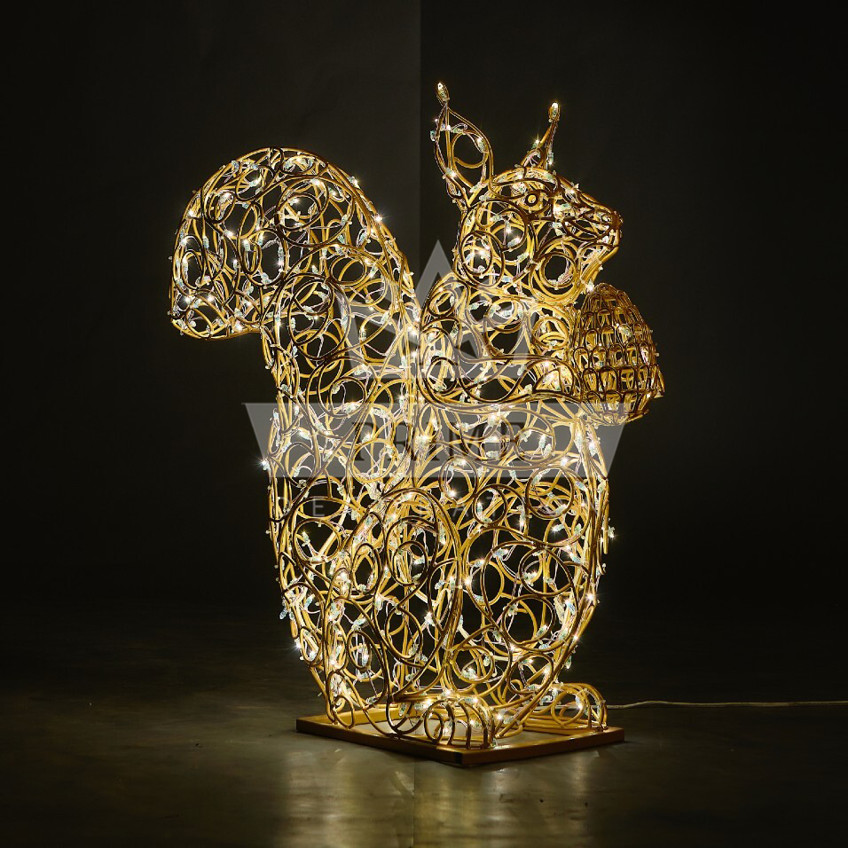 Светодиодная конструкция Белка, высота 0,9 м