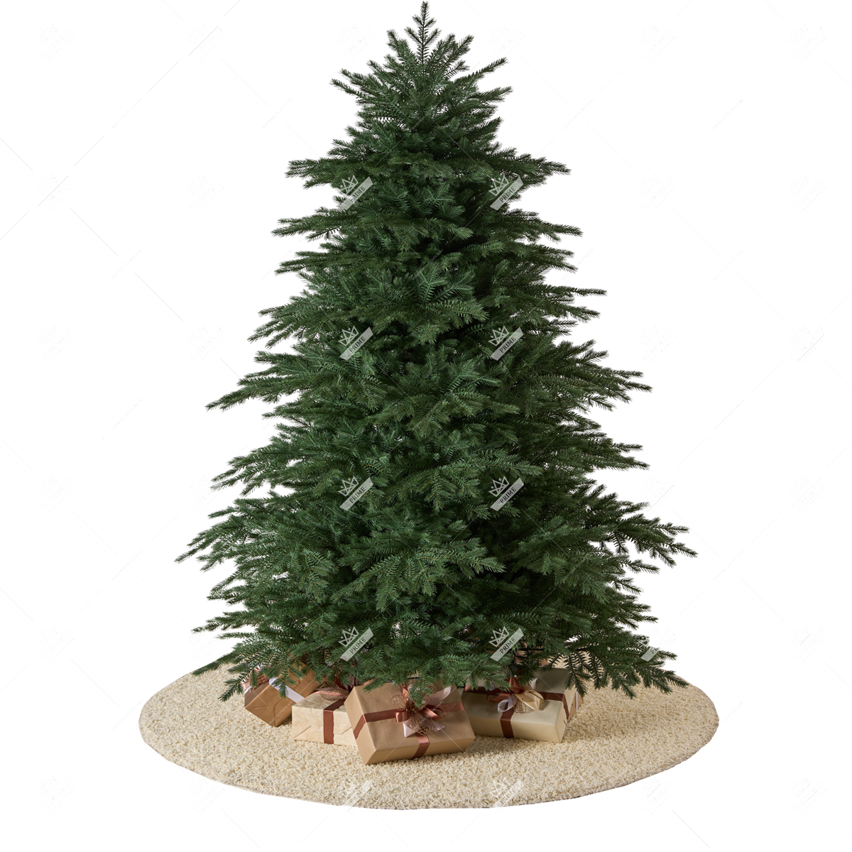 Мурманская искусственная литая интерьерная елка