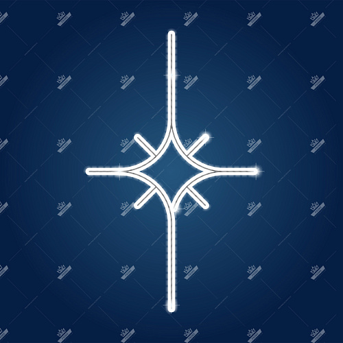 Новогодний светодиодный мотив Орион 2 МЗ08-2