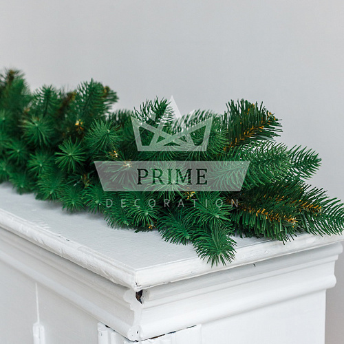 Хвойная гирлянда Премиум D-30 см, длина 2,7 м