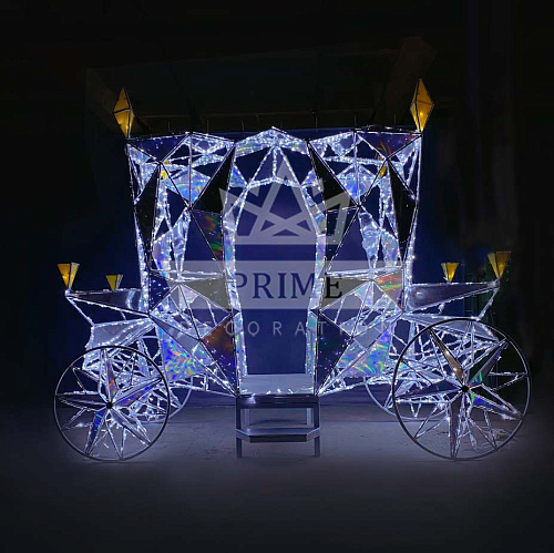 Полигональная фигура Карета, ширина 1,5 м, высота 2,3 м