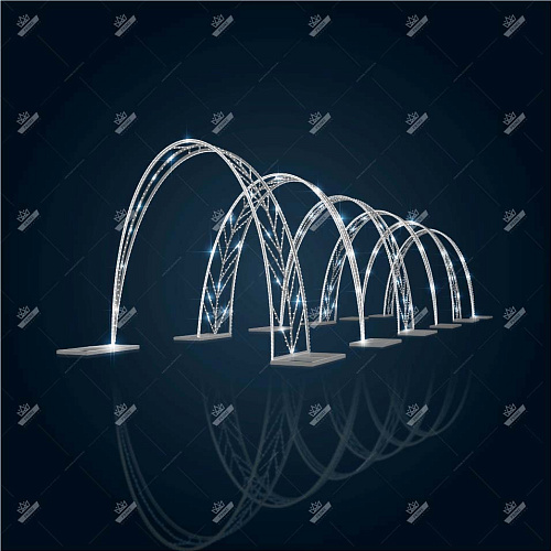 Световой тоннель Петиоле