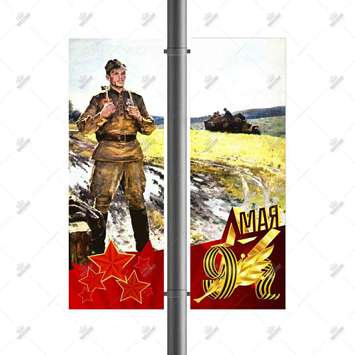 Баннерная консоль двойная 1,4х2 м, сюжет на выбор