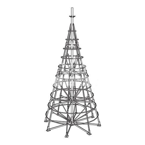 Каркас для Уральской Елки
