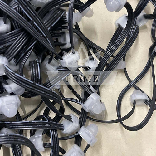 Комплект управляемого пиксельного освещения для каркасной елки