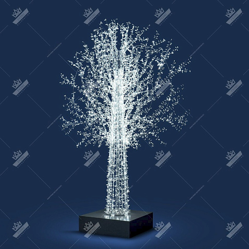 Светодиодное Дерево, ширина 2,5 м высота 3,5 м