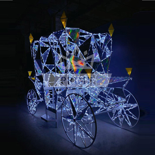 Полигональная фигура Карета, ширина 1,5 м, высота 2,3 м