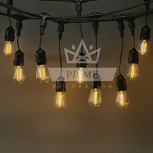 Белт-Лайт UNIBELT 10 м, 20 Подвесных Патронов, IP65, Шаг 50 см