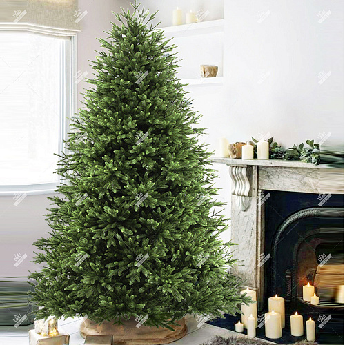 Изумрудная Премиум искусственная литая интерьерная елка