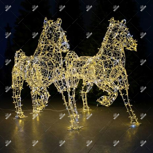 Светодиодная конструкция Пони, высота 1,9 м