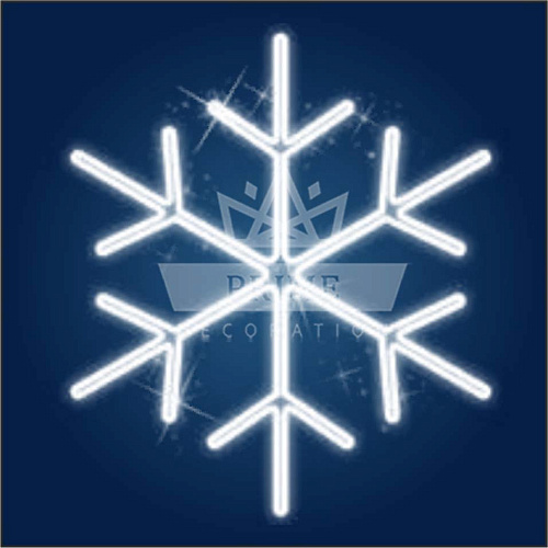 Новогодний светодиодный мотив Снежинка МС03