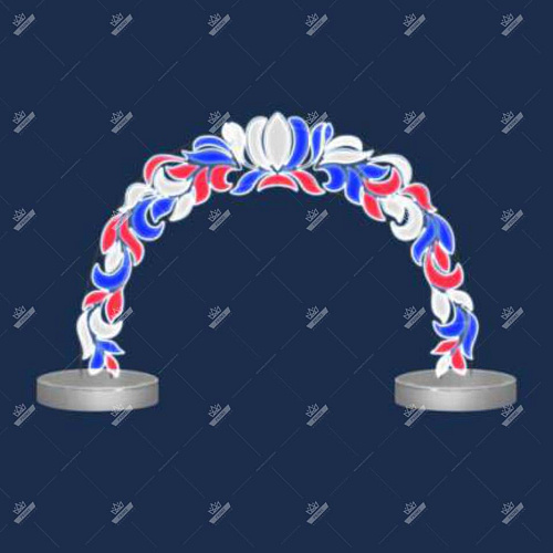 Светодиодная праздничная Арка Триколор