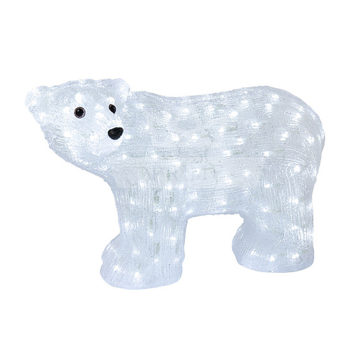 Светодиодная фигура Мишка, ширина 0,60 м высота 0,40 м