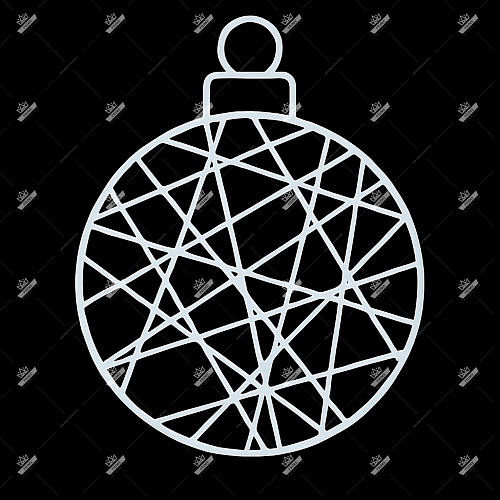 Светодиодный мотив Елочная игрушка