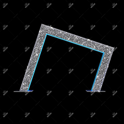 Декоративная фигура Арка Электро, ширина 4 м высота 3 м