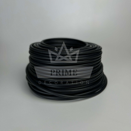 Провод медный ПВСнг LS 2х1мм2, бухта (50 метров), черный