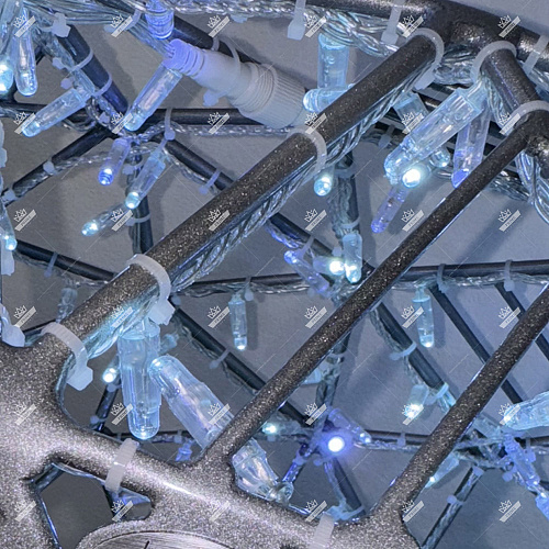 Светодиодный Полигональный Олень, высота 2 м