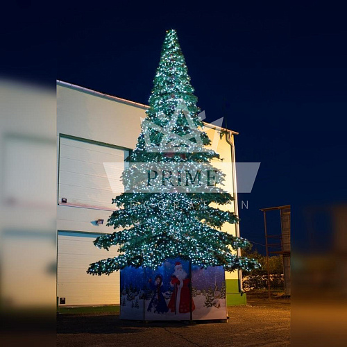 Таежная световая искусственная уличная Елка