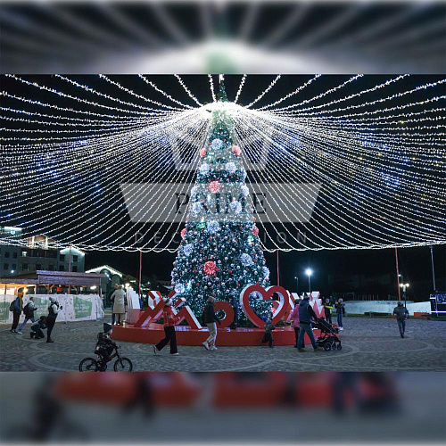 Светой шатер Звездное небо на елку