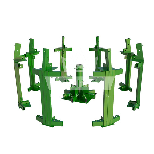 Подиум для Уральской елки