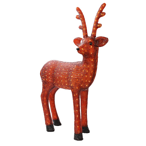 Светодиодный Олень Бурый, ширина 0,78 м высота 1 м