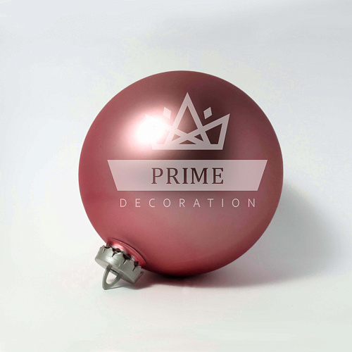 Новогодний шар ПЭТ - Премиум Матовый