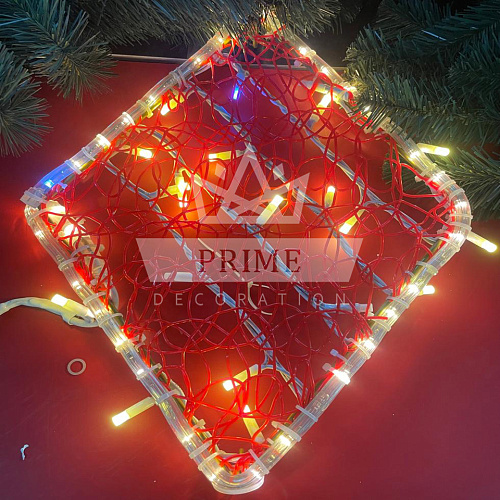 Светодиодный мотив Ромб, высота 0,5 м