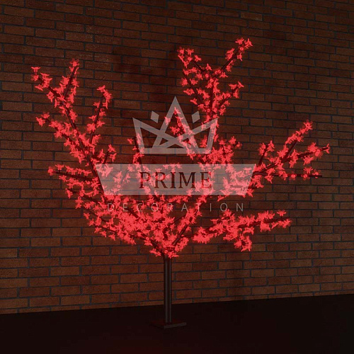 Светодиодная сакура 5184 RGB светодиодов, ширина 2 м высота 2,4 м